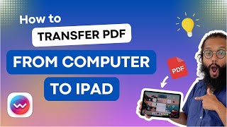 How to Transfer PDF from Computer to iPad 🗂️💡 [upl. by Auqinahc86]