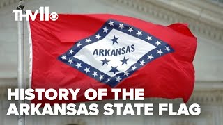 Yes theres a nod to the Confederacy on Arkansass flag [upl. by Noirb]