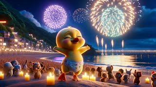 Chucky Baby Yellow Duck’s Firework Adventure in Japan [upl. by Whyte691]