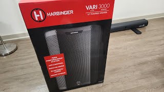 Harbinger VARI V3415 Unboxing [upl. by Ninnetta]