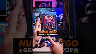 🔥 Juego de terror gratis en Play Station 😱 shorts [upl. by Eydie615]