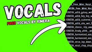 Free Vocal Sample Pack  Royalty Free Vocals  Vocal Sample Pack  By Kimera [upl. by Salta]