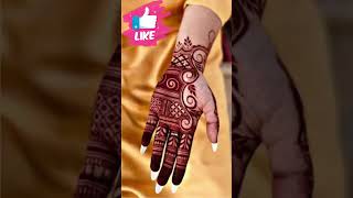 hand mehndi design henna hand designs mehndi practice hand BeautyLounge hennatattoo [upl. by Amye]