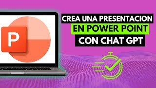 Como Crear Una Presentación En Power Point Con Chatgpt Facil Y Rapido [upl. by Tijnar]