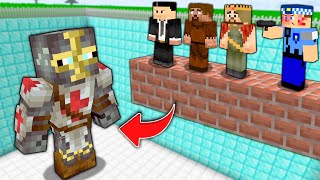 TAPINAK ŞÖVALYESİ ÇUKURUNA DÜŞERSEN ÖLÜRSÜN 😱  Minecraft ZENGİN FAKİR HAYATI [upl. by Gilles]