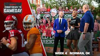 🚨 Week 4 LIVE No 6 Tennessee vs 15 Oklahoma in an SEC Showdown  Countdown to GameDay 🏈 [upl. by Sension]