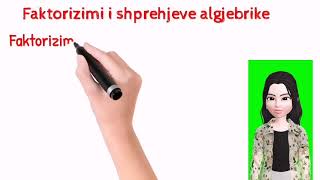 quotFaktorizimi i shprehjeve algjebrikequot Matematika 9 [upl. by Gaeta]