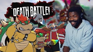 Bowser VS Eggman Mario VS Sonic DEATH BATTLE [upl. by Ahsetal]