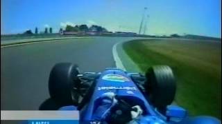 F1 French GP MagnyCours 2001 Qualifying  Jean Alesi Onboard amp Spin [upl. by Yramanna38]