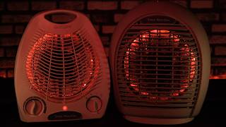 😴 Distant Duo Heater Fan Sounds with Metal Fan Noise for Deep Sleep and Relaxation [upl. by Kcitrap926]