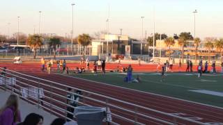 Garett Cortez Steele High School Cibolo TX Track 2014 3200m 947 [upl. by Koenig]