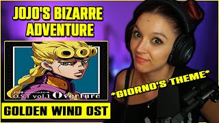 JoJos Bizarre Adventure Golden Wind OST  Giornos Theme  First Time Reaction [upl. by Gerfen]