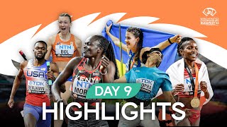 Day 9 Highlights  World Athletics Championships Budapest 23 [upl. by Streeter]