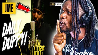 THE MOST CREATIVE DAILY DUPPY  Jme  Daily Duppy  GRM Daily REACTION [upl. by Crean]