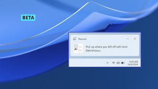 Windows 11 Build 226354515 New Resume Feature Fixes Explorer Address Bar Overlapping  More [upl. by Rengia178]
