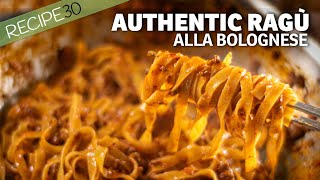 Look no further How to cook Authentic Ragù Alla Bolognese with Tagliatelle [upl. by Alysa144]