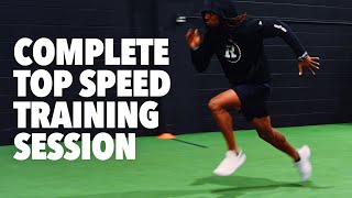 Top Speed Training Session Breakdown [upl. by Mohorva]