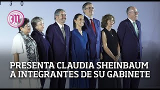 Presenta Claudia Sheinbaum a 6 integrantes de su Gabinete [upl. by Natsuj606]