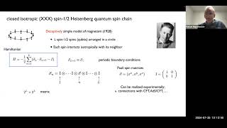 Preparing exact eigenstates on a quantum computer Rafael Nepomechie [upl. by Ymas]