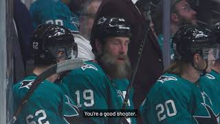 Micd Up Joe Thornton [upl. by Kitrak862]