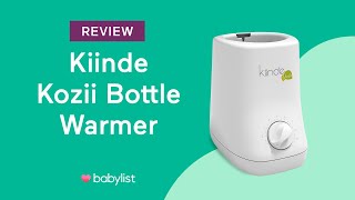 Kiinde Kozii Bottle Warmer  Babylist [upl. by Elfrieda909]