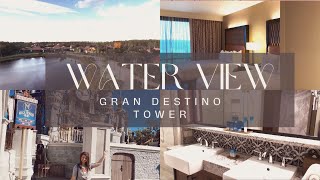 Tour a Water View Room in the Gran Destino Tower  Disneys Coronado Springs [upl. by Greff113]