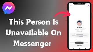 How To Fix This Person Is Unavailable On Messenger [upl. by Ahsaenat]