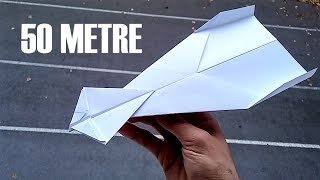 Dünyanın En Hızlı Kağıt Uçağı Nasıl Yapılır Uçak Yapımı Paper Airplane [upl. by Jordon11]