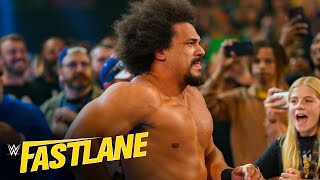 Carlito is the third man for The LWO WWE Fastlane 2023 highlights [upl. by Sunny]