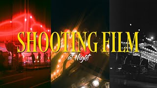 Shooting Film at Night  Photographing a local Fair and Nikon FE and Zenza Bronica  Subtitles Only [upl. by Imeon22]