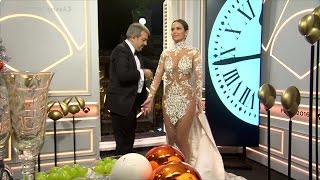 Cristina Pedroche desvela su vestido para las campanadas 20152016 de Antena 3 [upl. by Lynette]