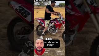 CRF 230 e 450 Vantagens e desvantagens honda crf150l crf [upl. by Medora231]