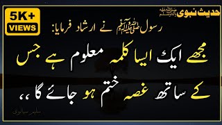 Gussa Khatm Karne Ka Ilaaj  Hadees Sharif in Urdu  Hafiz Saleem Sialvi [upl. by Vivie]