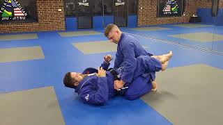 Waiter Sweep With Opponent in Closed Guard [upl. by Ailey]