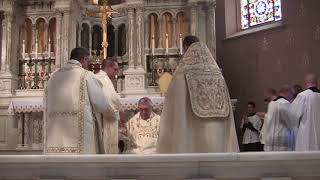 Pontifical High Mass Feast of Christ the King  St Joseph Church  Lancaster Pa [upl. by Enomis]