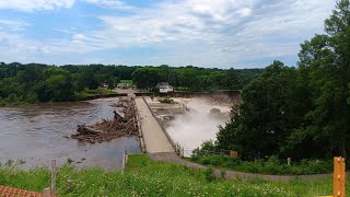 Minnesota Floods Drone Footage [upl. by Htebarual957]