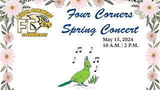 Four Corners Afternoon Spring Concert 51524  Superior Schools [upl. by Nanette]