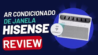 Review Ar Condicionado De Janela Hisense 8500 BTUs review tutorials baby hisense [upl. by Inus923]