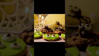 GALLETAS PARA HALLOWEEN shorts halloween cookies [upl. by Regdor]