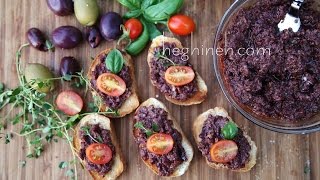 Olive Tapenade Recipe  Finger Food Idea  Heghineh Cooking Show [upl. by Annaul]