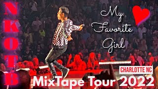 NKOTB Live 2022  MY FAVORITE GIRL  Mixtape Tour 2022  Charlotte NC  July 12 2022  nkotb [upl. by Fenn392]