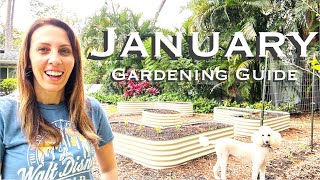 January Garden Guide The Ultimate Guide to Florida Gardening [upl. by Maddock]