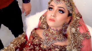 Kashees Bridal Makeup Tutorial l Kashees Makeup Castle [upl. by Consolata]