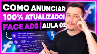 ATUALIZOU TUDO  2024 COMO FAZER ANÚNCIO NO METAFACEBOOK ADS – AULA 02 TRÁFEGO PAGO [upl. by Johannessen]