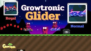 New Growpass item is Growtronic Glider that cool riding And have a good breaking  Growtopia [upl. by Assirolc]