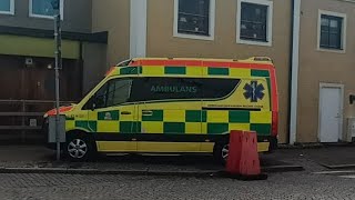 Ambulance responding in trelleborg [upl. by Farny]