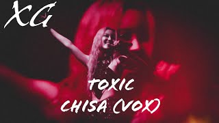 XG FANCAM CHISA  TOXIC Britney Spears VOX COVER  The FIRST HOWL LAS VEGAS [upl. by Ellinej]