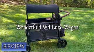 Wonderfold W4 Luxe Wagon Review  Is It Worth It [upl. by Zetrom44]