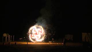 EPIC Sized Catherine Wheel Firework [upl. by Acimahs158]