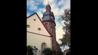 Kallstadt Prot St Salvator Kirche Turmuhrschlag [upl. by Holzman]